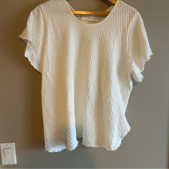 Simple Pleasures Night & Day - Short Sleeve Long Top & Palazzos Dot Collection - Picture 5 of 14